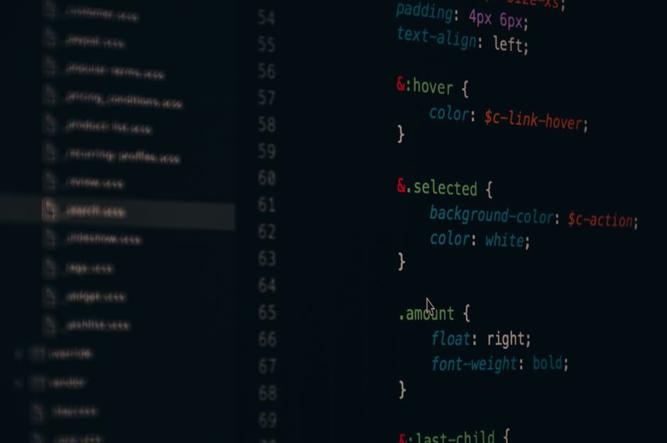 Abstract dark code on a screen representing the week's tech stories